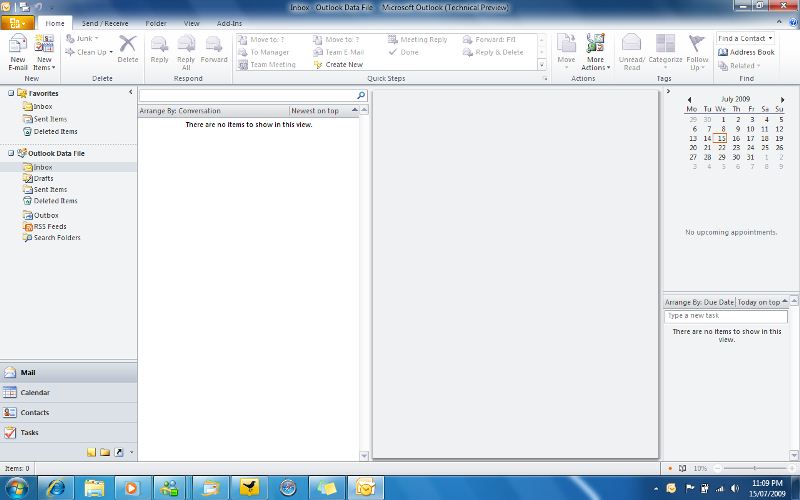 Outlook 2010